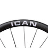 ICAN Aeris 40 disc carbone spoke wheelset 45T ratchet TRIAERO